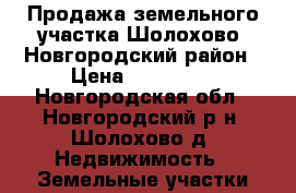 Продажа земельного участка Шолохово, Новгородский район › Цена ­ 300 000 - Новгородская обл., Новгородский р-н, Шолохово д. Недвижимость » Земельные участки продажа   